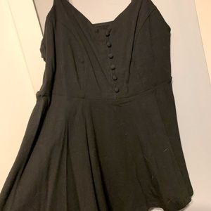 Torrid Peplum Button Tank Size 00